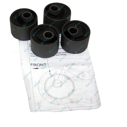Front Radius Arm Castor Correction RUBBER Bush Kit for Patrol GQ Y60 GU GR Y61