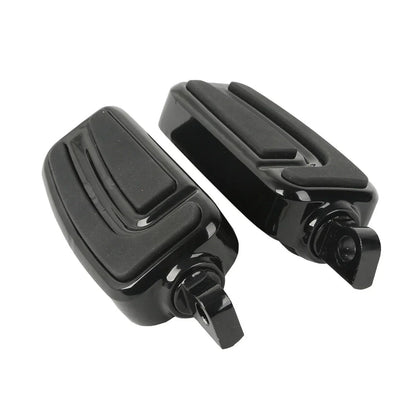10mm Male Mount Footpegs for Harley Touring Sportster XL883 1200 (2004-2023)