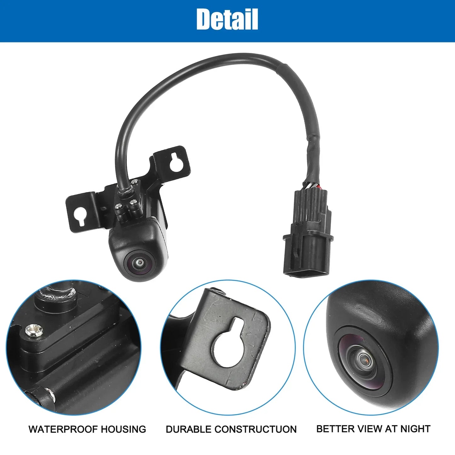 Rear View Backup Camera for Hyundai Santa Fe Sport (2013-2018)