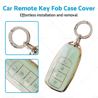 TPU Car Remote Key Fob Case Cover for Chery Omoda 5 (2022-2023)