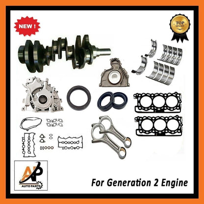 Crankshaft Engine Rebuild Kit for Land Rover Range Rover TDV6 (2010–2013)