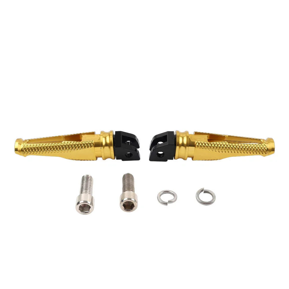 Gold Rear Passenger Footrests for Ducati Panigale 1098-1299, 899
