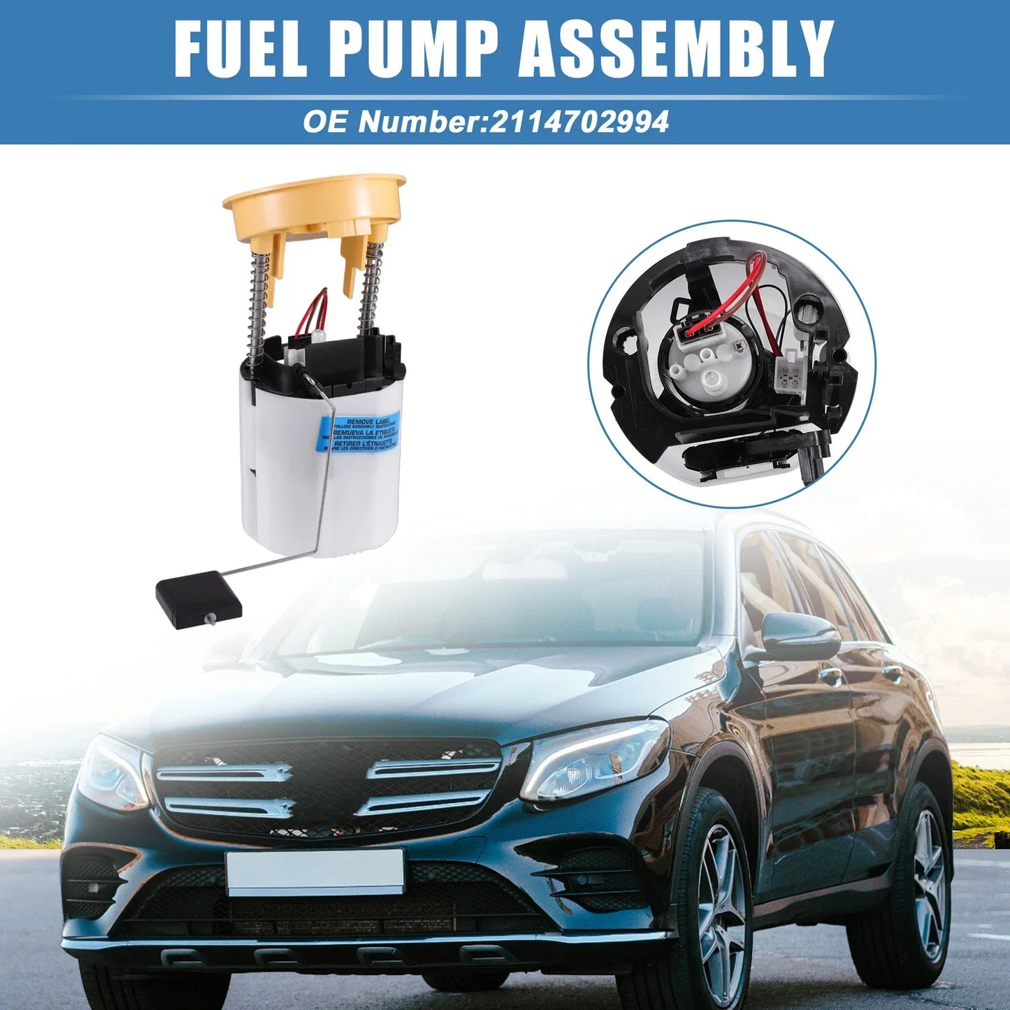 Electronic Fuel Pump for Mercedes Benz E500 (2003-2006)
