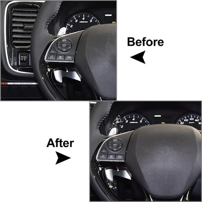 Carbon Look Steering Wheel Shift Paddle for Mitsubishi Lancer, Outlander, Eclipse