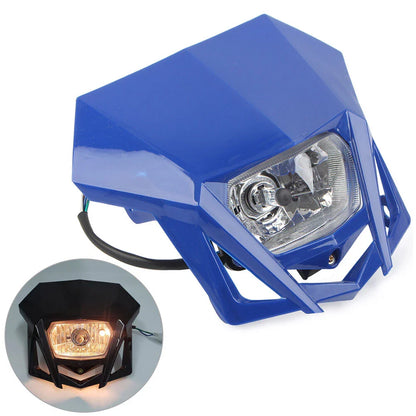 12V H4 Headlight Fairing for Kawasaki KLX, Yamaha, XR, CRF, DRZ, RMZ
