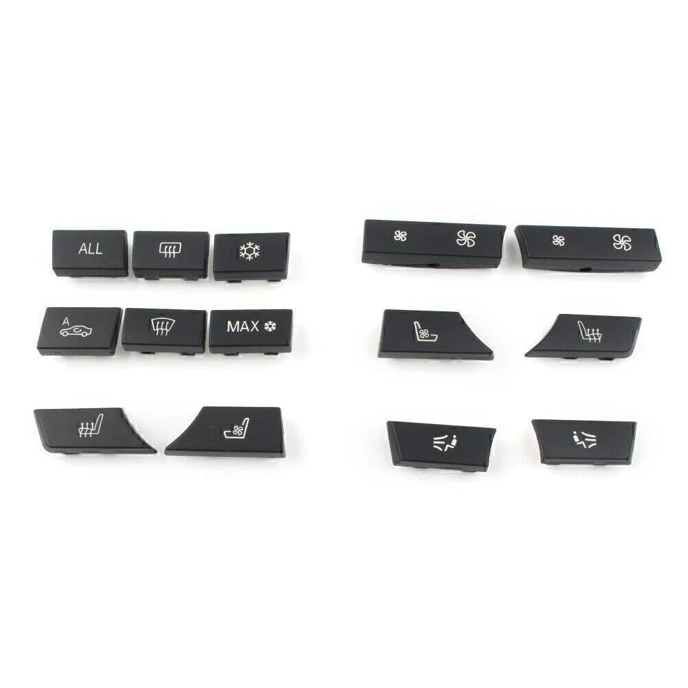 14 Button Key Caps for BMW F07 F10 F11 F01 (2010-2017)