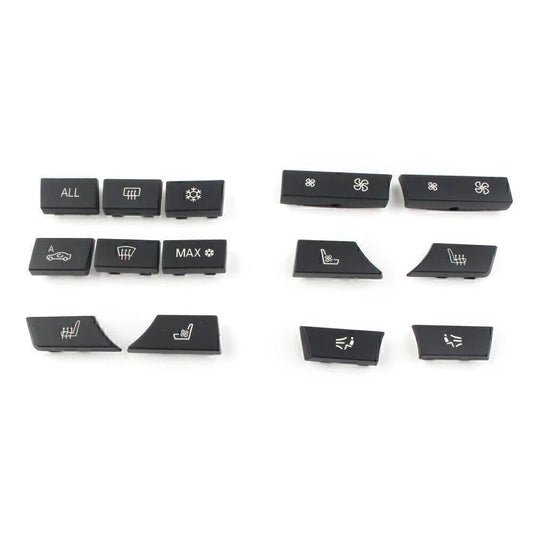 14 Button Key Caps for BMW F07 F10 F11 F01 (2010-2017)