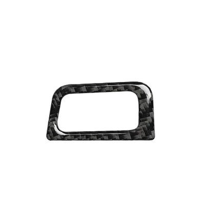 Carbon Fiber Rear Trunk Switch Button Frame Trim for Audi A6 A7 (2012-2018)