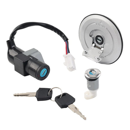 Ignition Switch Lock & Fuel Tank Cap Set for Honda MSX125 GROM125 (2014-2015)
