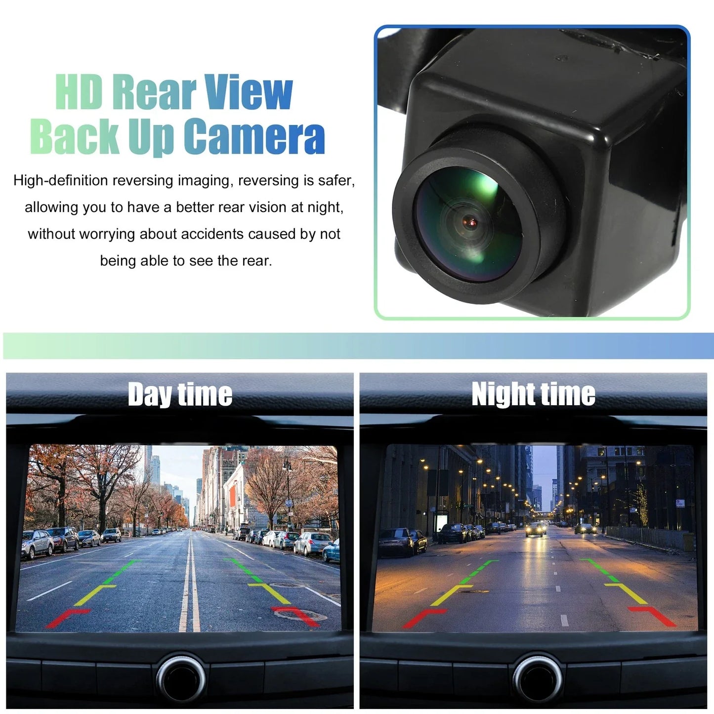 Rear View Back Up Camera for Hyundai Veloster Base (2012-2017)