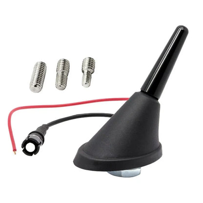 3cm Short Rod Roof Antenna & Base with Adapter for Honda Hyundai