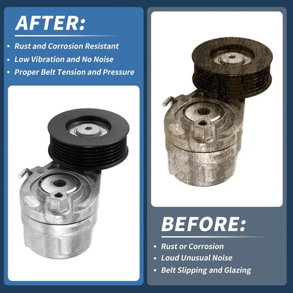 Belt Tensioner for Hyundai Elantra 1.4L L4 (2017-2020) - Durable Metal 1 x Pc