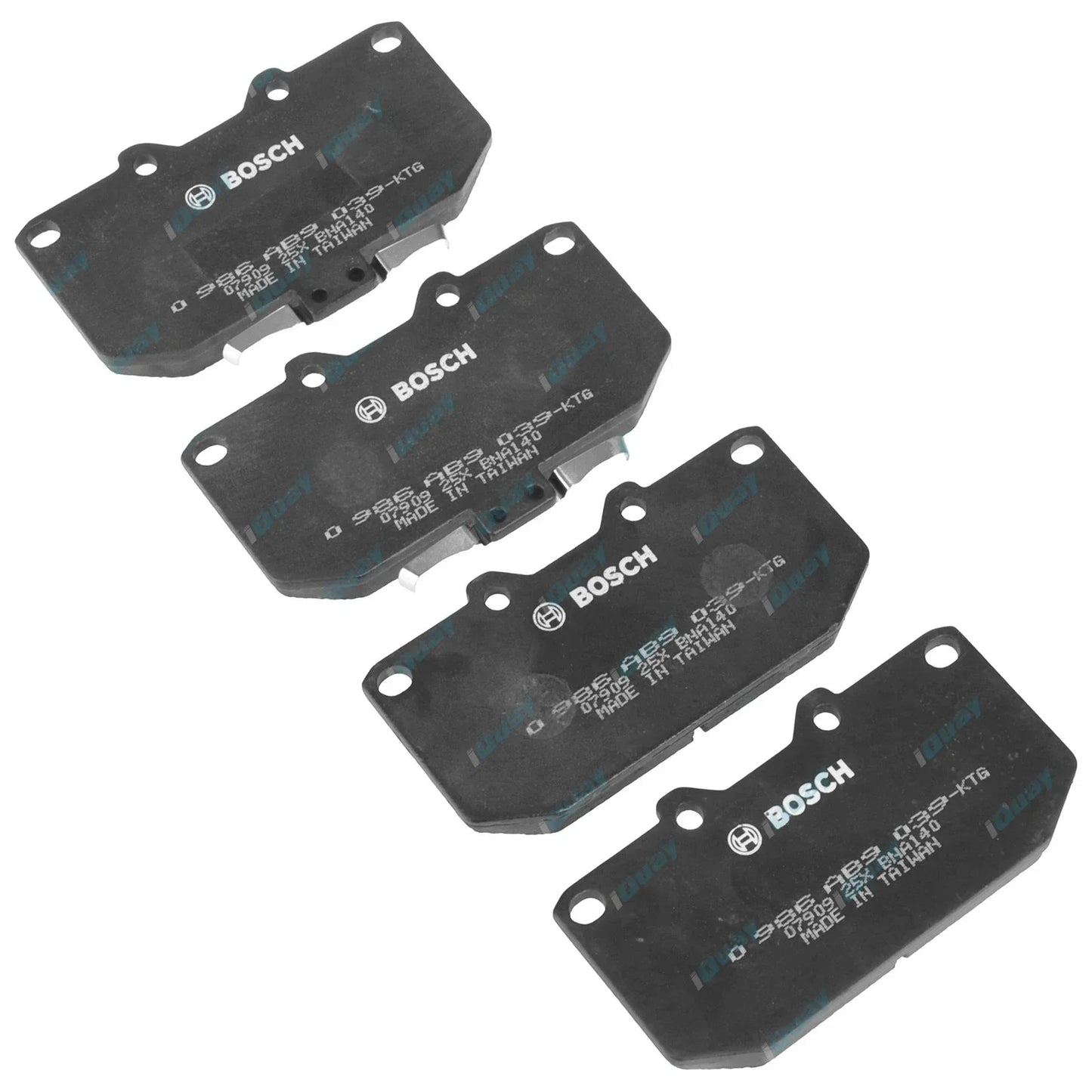 Bosch Front Disc Brake Pad Set for Nissan Silvia S15 2.0L 1999~2002 RWD Coupe