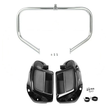 Crash Bar Engine Guard Vented Fairings for Harley Electra Glide (2014 - 2024)