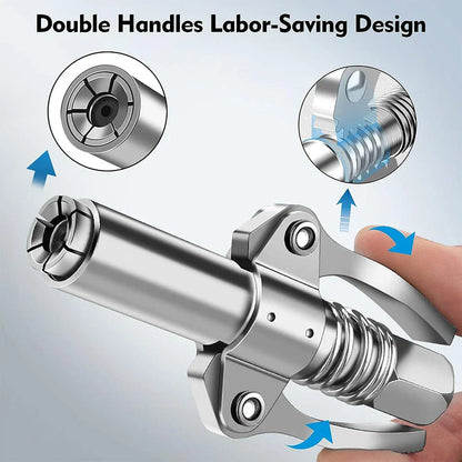 High Pressure Grease Couplers for Quick Release Oil Injection Nozzle 1/8" NPT