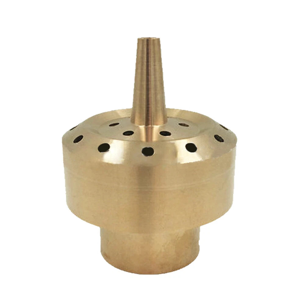 Brass Column Fireworks Water Fountain Nozzle for Pond Sprinkler Shower Head