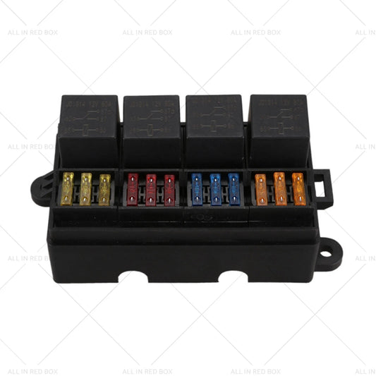 12 Way Blade Fuse Box for Car Auto Truck 12V 40A