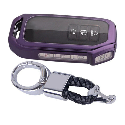 Key Cover Protective Case Braided Keychain for Kia Telluride (2018-2022)