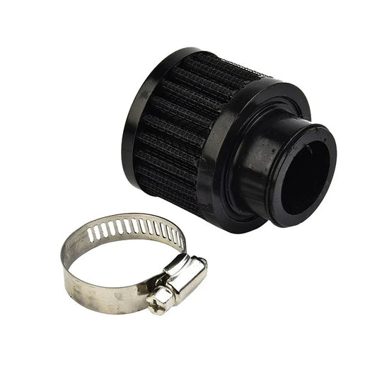 25mm Cone Mini Oil Air Intake Vent Valve Cover Breather Filter for Car