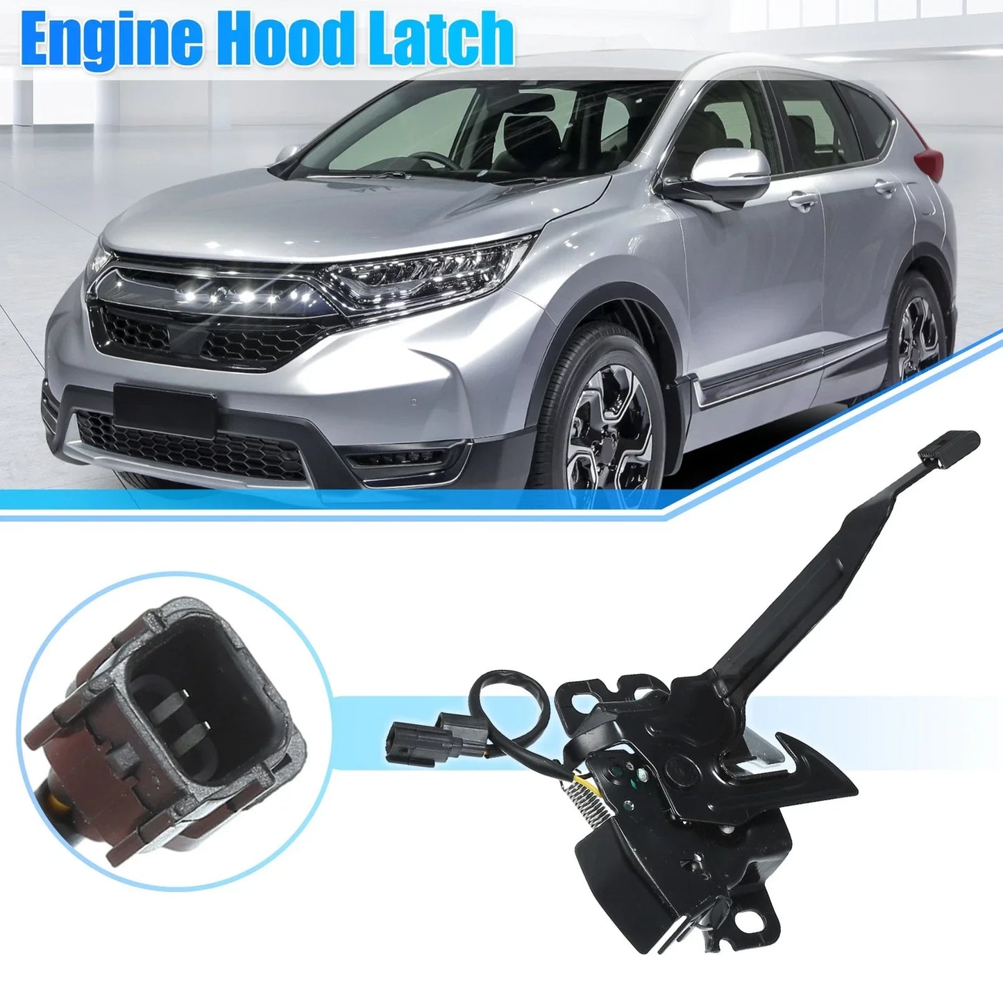 Hood Lock Latch Assembly for Honda Passport, Pilot (2019-2021)
