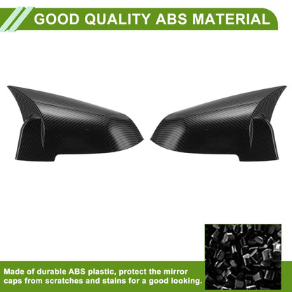 Mirror Cover Cap Replacement for BMW 5 Series F10/F11/F18 (2014-2018)