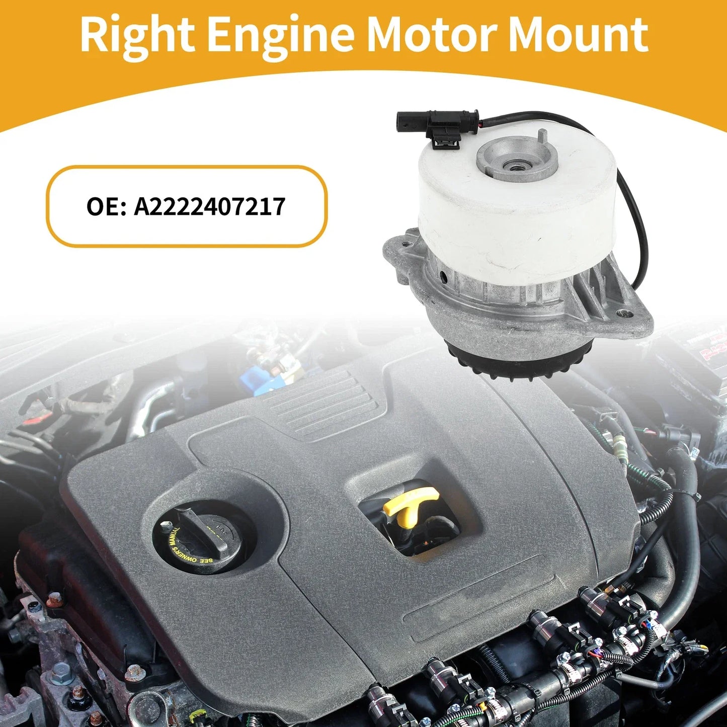 Engine Mount for Mercedes Benz S-Class W222 (2013-2020)