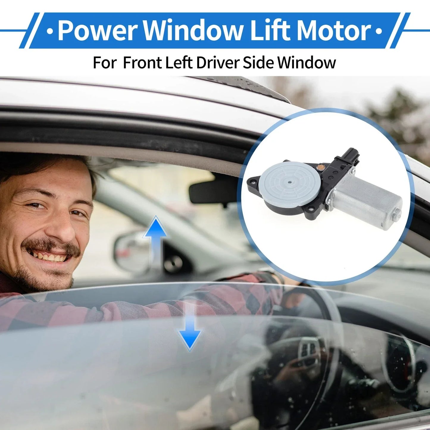 Power Window Regulator Lift Motor for Honda Pilot (2009-2015)