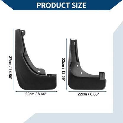 Mud Flaps Splash Guards for Mercedes-Benz GLC (2016-2023)