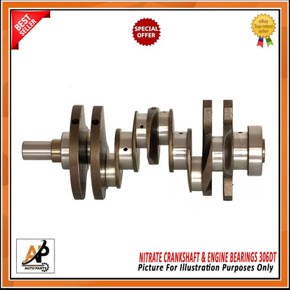 Crankshaft with Engine Bearings for Land Rover Range Rover 3.0 (306DT) (2002–2005)
