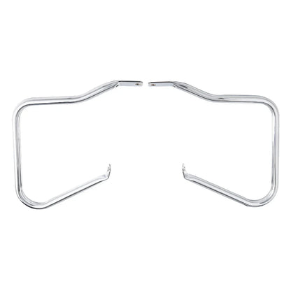 Chrome Saddlebags Guard Bracket for Harley Touring Street Glide (2014-2024)