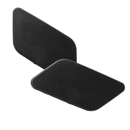 Headlight Washer Nozzle Cover Caps Black for BMW X3 (2011-2014)