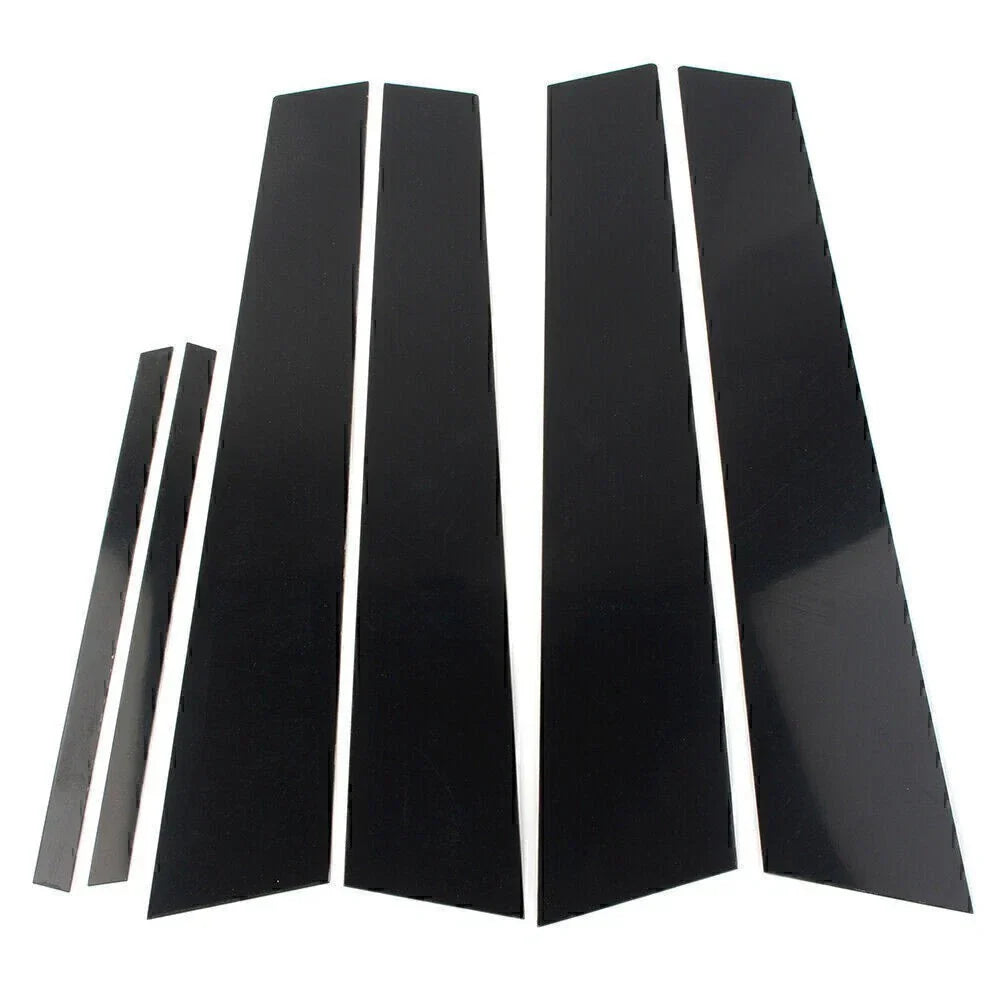 Black Door Trim Cover Kit for Honda Civic (2006-2011) 6pcs
