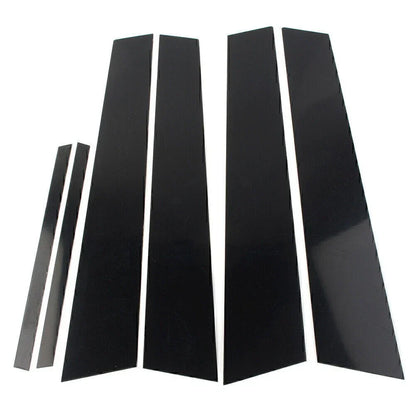 Black Door Trim Cover Kit for Honda Civic (2006-2011) 6pcs