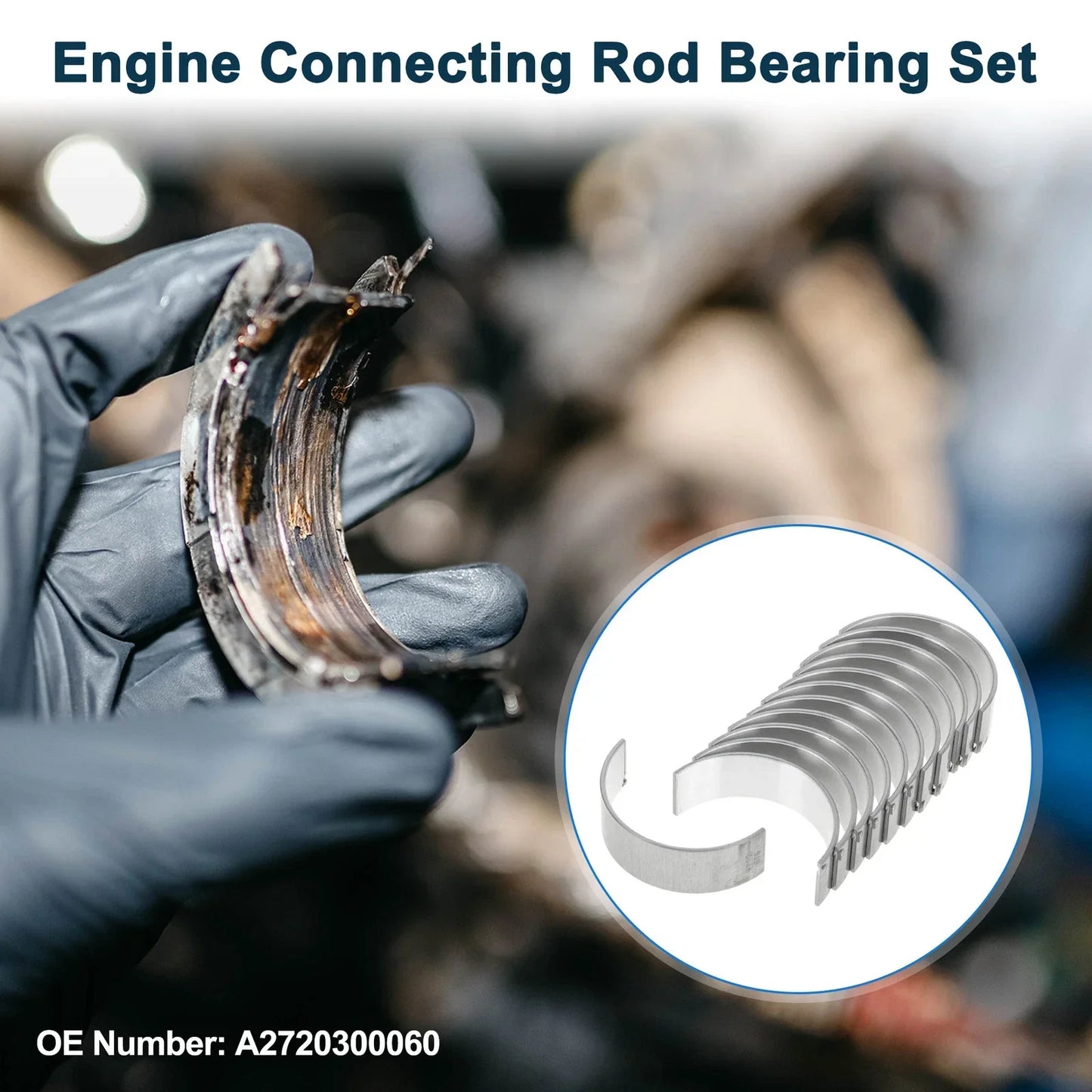 Connecting Rod Bearing Set 12 x for Mercedes-Benz (A2720300060)