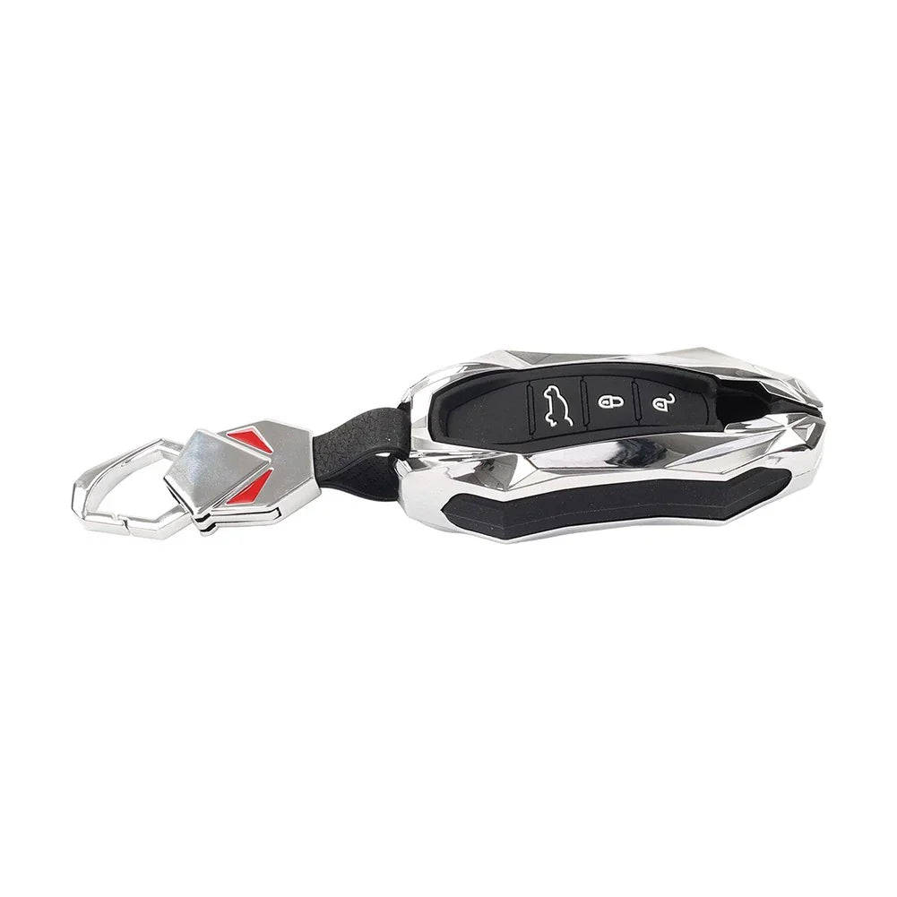 Smart Key Fob Cover Case for Porsche Cayenne Panamera 911 Macan (2010-2023)