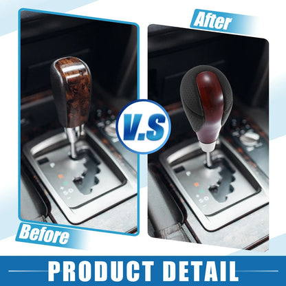 Gear Shift Knob for Lexus ES300h ES350 GS300 GS350 Black Red (2013-2020)