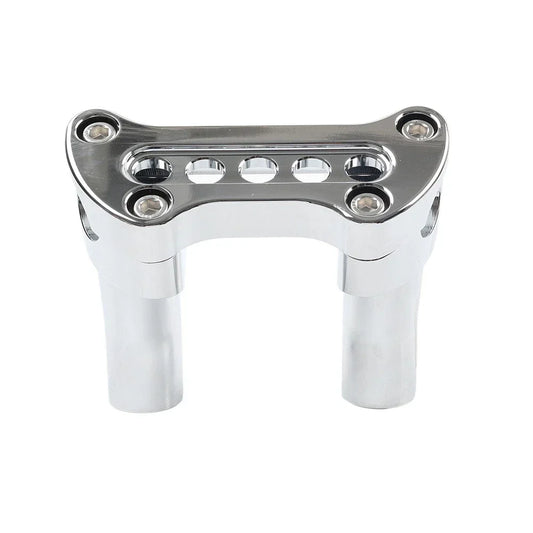 3.5" Handlebar Riser & Top Clamp CNC for Harley Dyna Softail Sportster XL