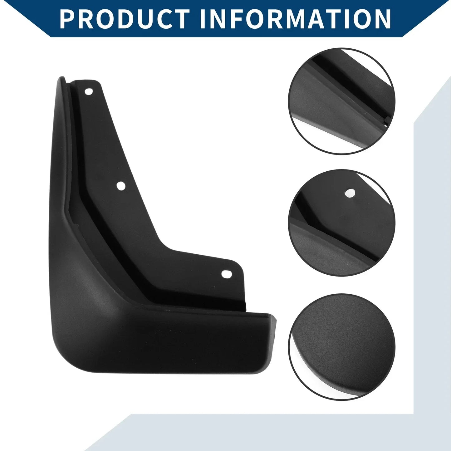 Mud Flaps Splash Guards Set for Mercedes-Benz CLA (2020-2023)