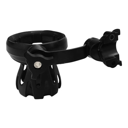 Black Handlebar Mount Drink Cup Holder for Harley Street Glide Dyna (2006-2023)