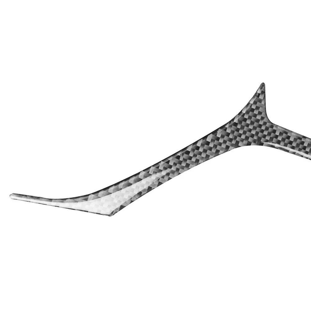 Carbon Fiber Steering Wheel Panel Cover Trim for Honda Civic (2012-2015)