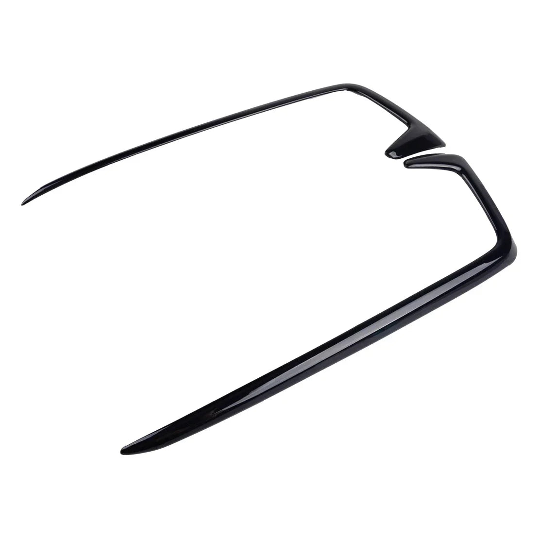 Gloss Black Fog Light Covers for Honda Civic (2019 - Present)