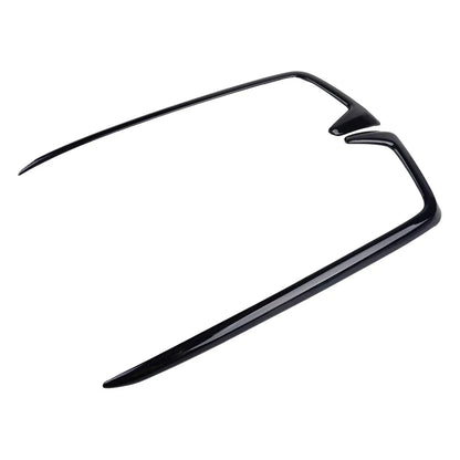 Gloss Black Fog Light Covers for Honda Civic (2019 - Present)