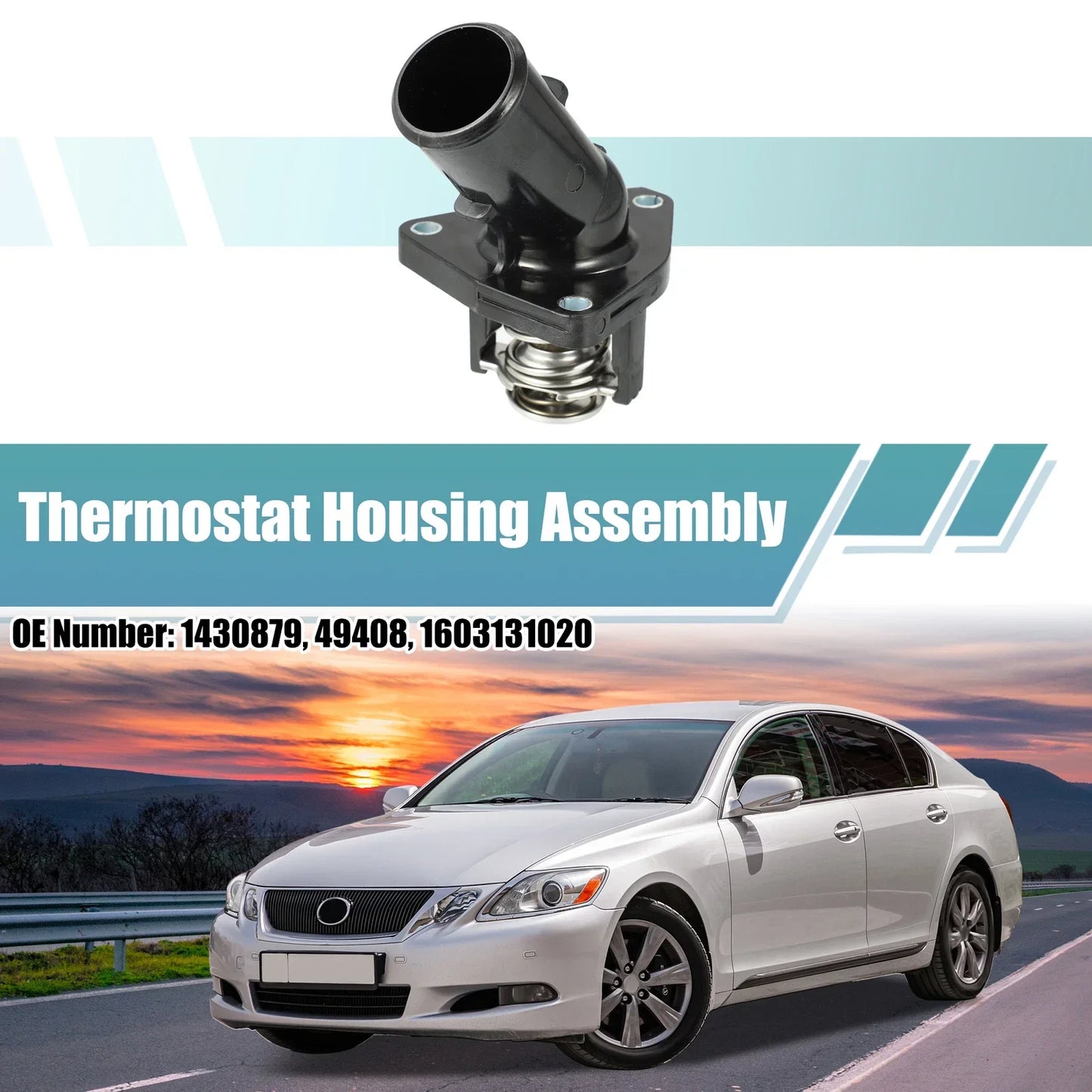 Engine Coolant Thermostat Housing for Lexus GS300 (2006)