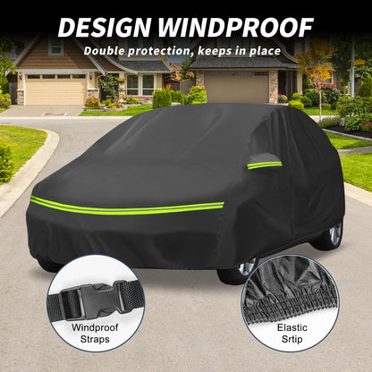 Waterproof Car Cover for Hyundai i20 II/III 2014-2021 with Zipper