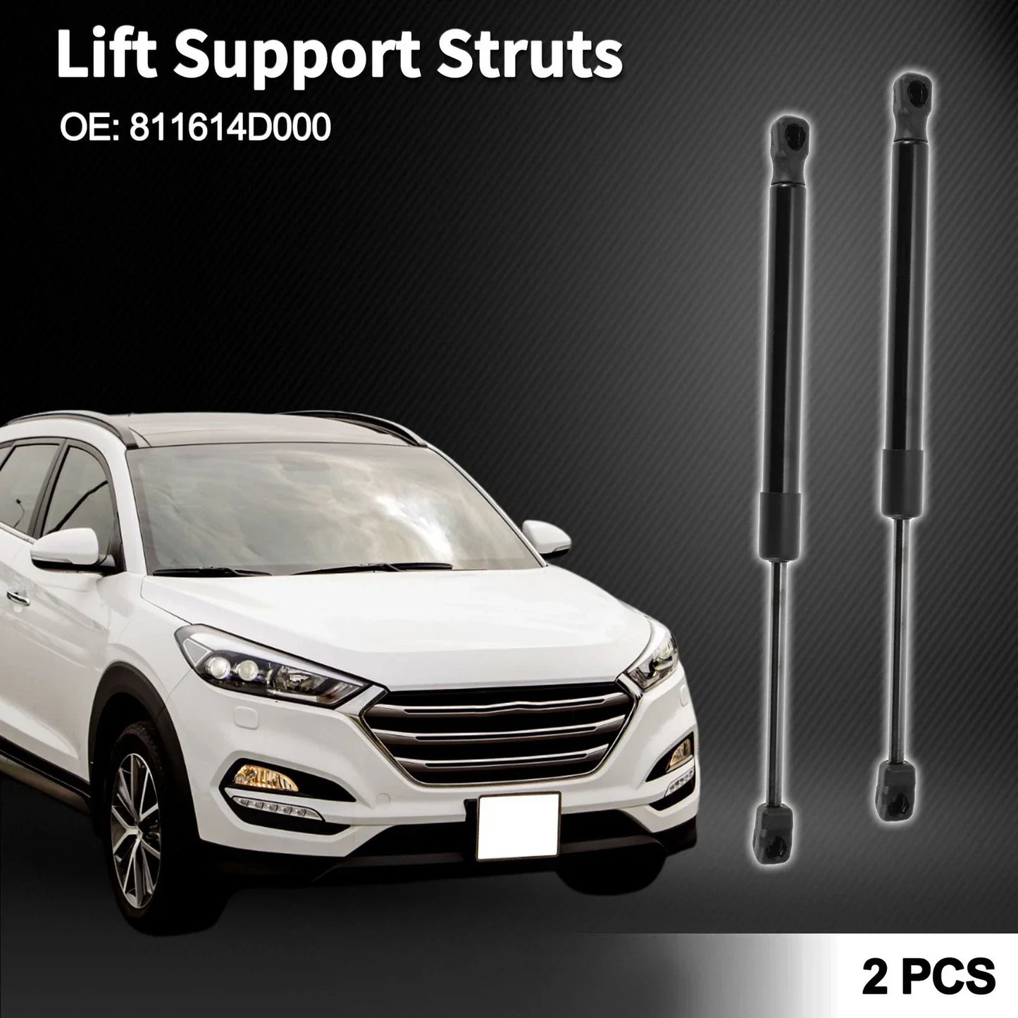 Hood Lift Supports Struts for Hyundai Entourage (2007-2010)