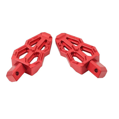 Red Rear Foot Pedal Rests for Benelli TNT 600 300 302S & QJMotor 350 400