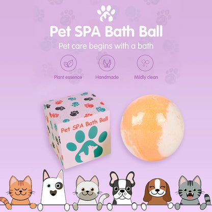 Pet Cleaning Bubble Bath Shampoo Ball for Dog Cat Grooming