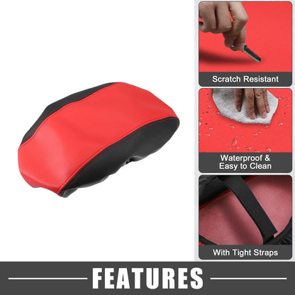 Dodge Durango Armrest Cover for Center Console 2011-2021 Black Red