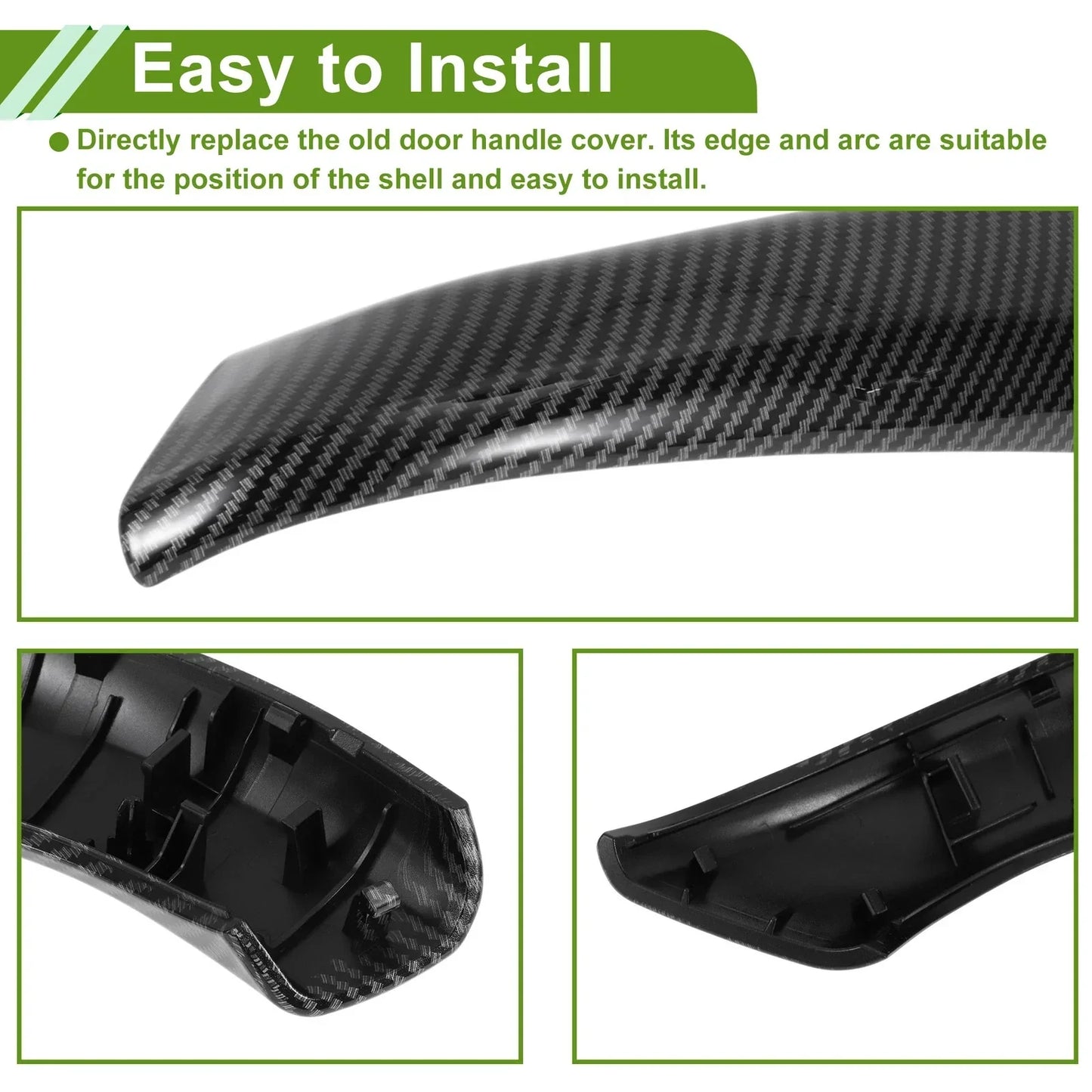 Door Panel Handle Pull Trim Cover for BMW X1 F48 (2016-2019)