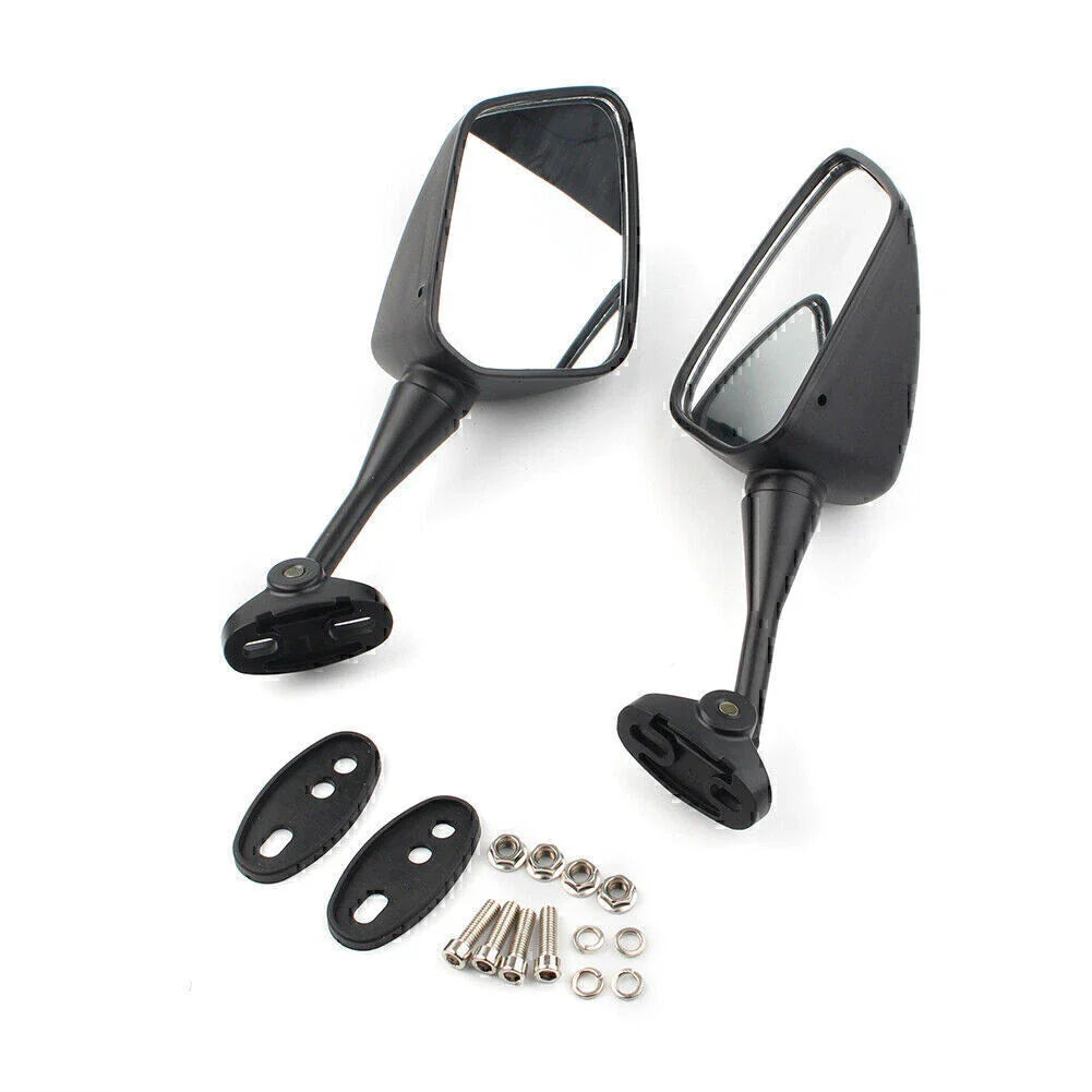 Black Rearview Side Mirrors for HONDA CBR900/919/929/954 & HYOSUNG GT125R (98-03)